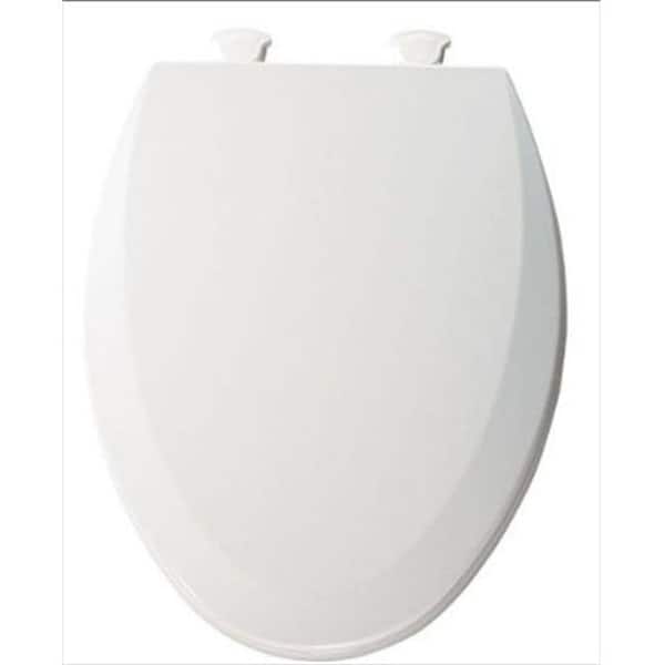 Church Seat 1500EC 390 Lift-Off Elongated Closed Front Toilet Seat in Cotton White 1500EC 390 - main